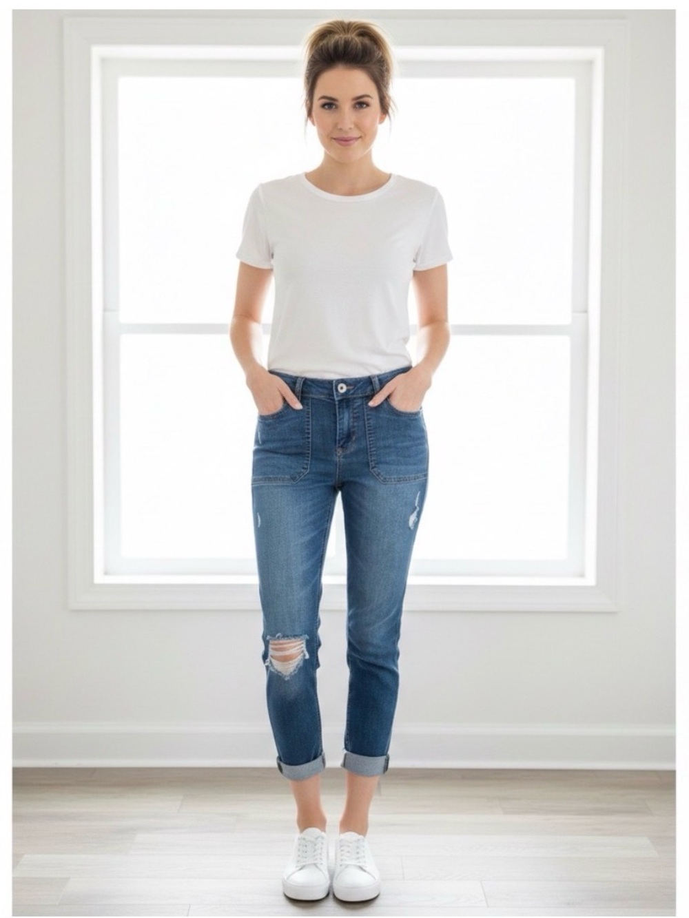 NWT Vanilla Star Mid Rise Skinnies -Size 3